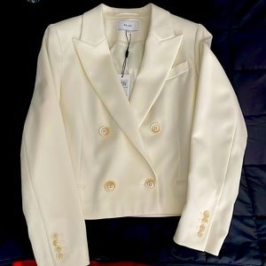 New blazer tag still attached